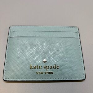 Kate Spade Sky Blue Card Holder